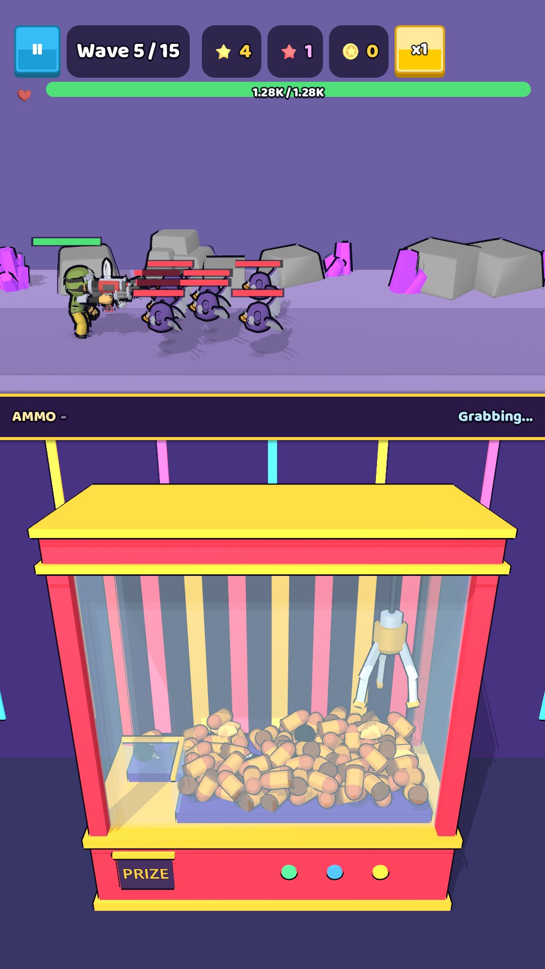 Crane Hero: Grab & Fight — Capturas de pantalla 2