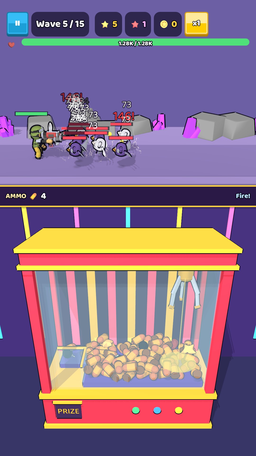Crane Hero: Grab & Fight — Capturas de pantalla 3