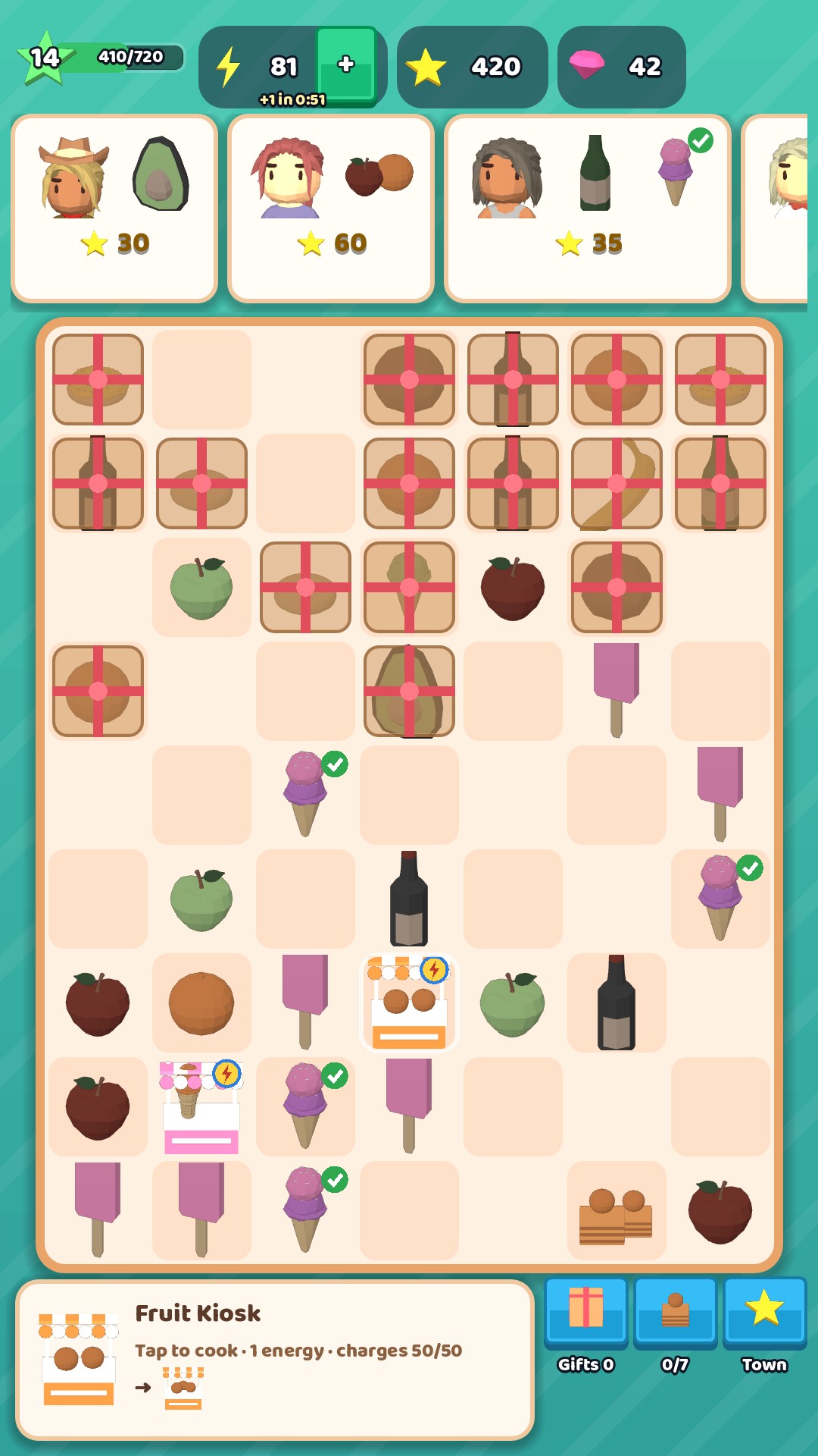 Merge Chef: Food Trip — Screenshot 2