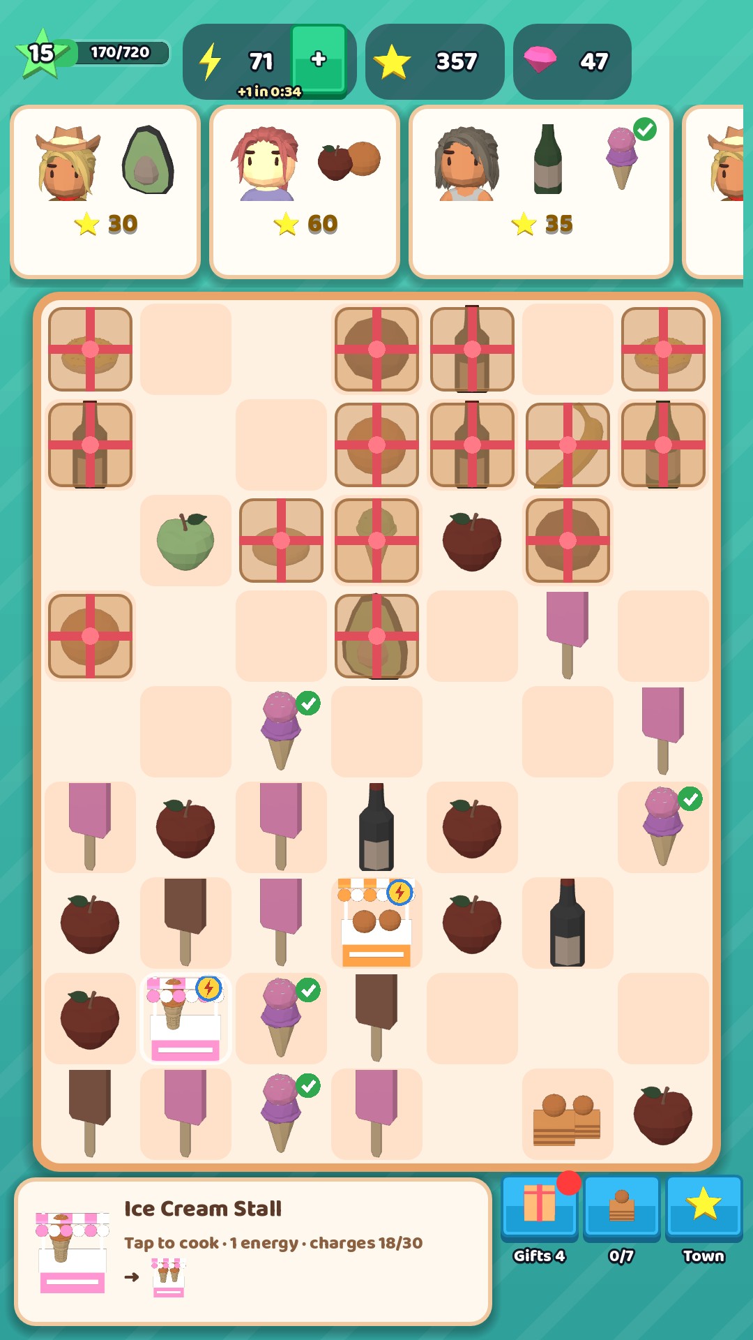 Merge Chef: Food Trip — Screenshot 4
