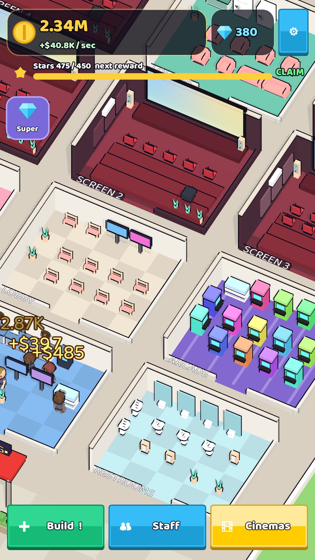 Movie Theater Manager — Screenshots 3