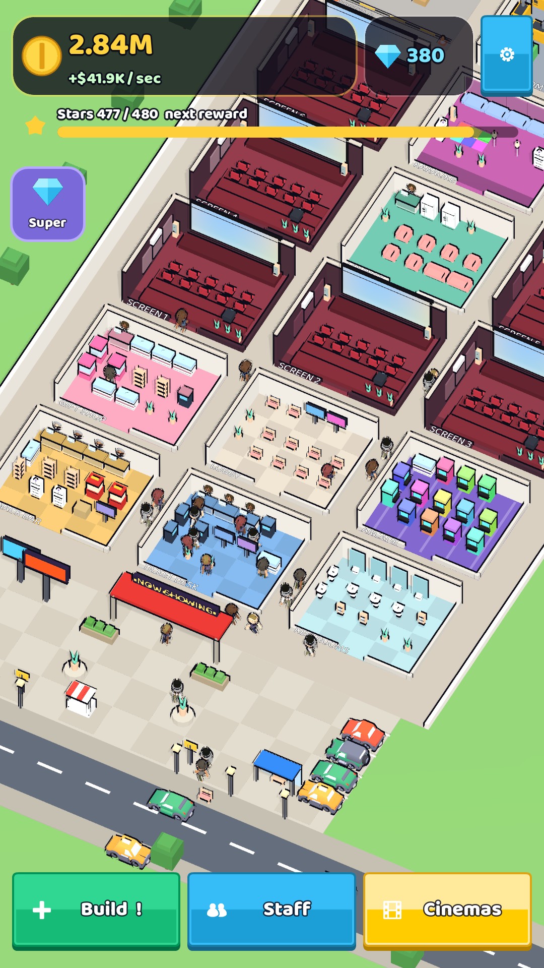 Movie Theater Manager — Screenshots 4