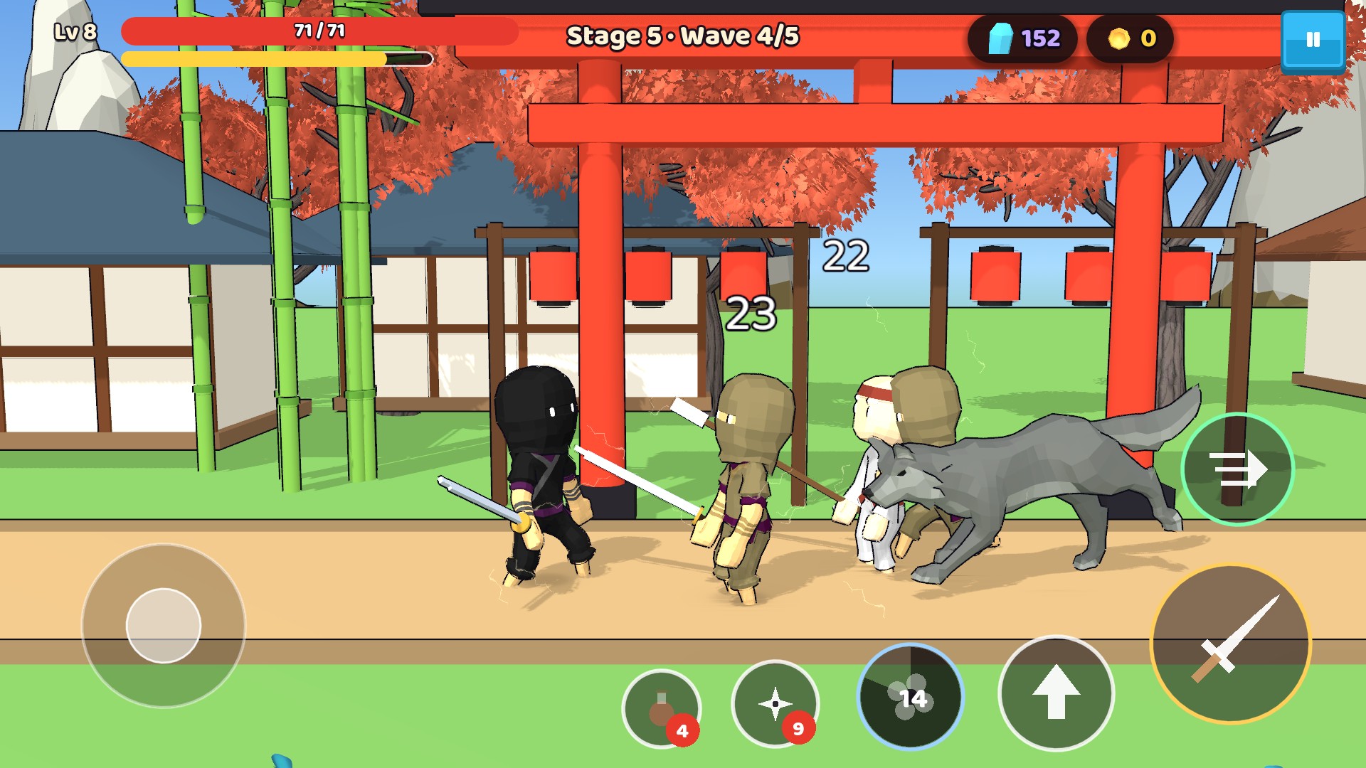 Ninja Blade: Samurai Road — Capturas de pantalla 1
