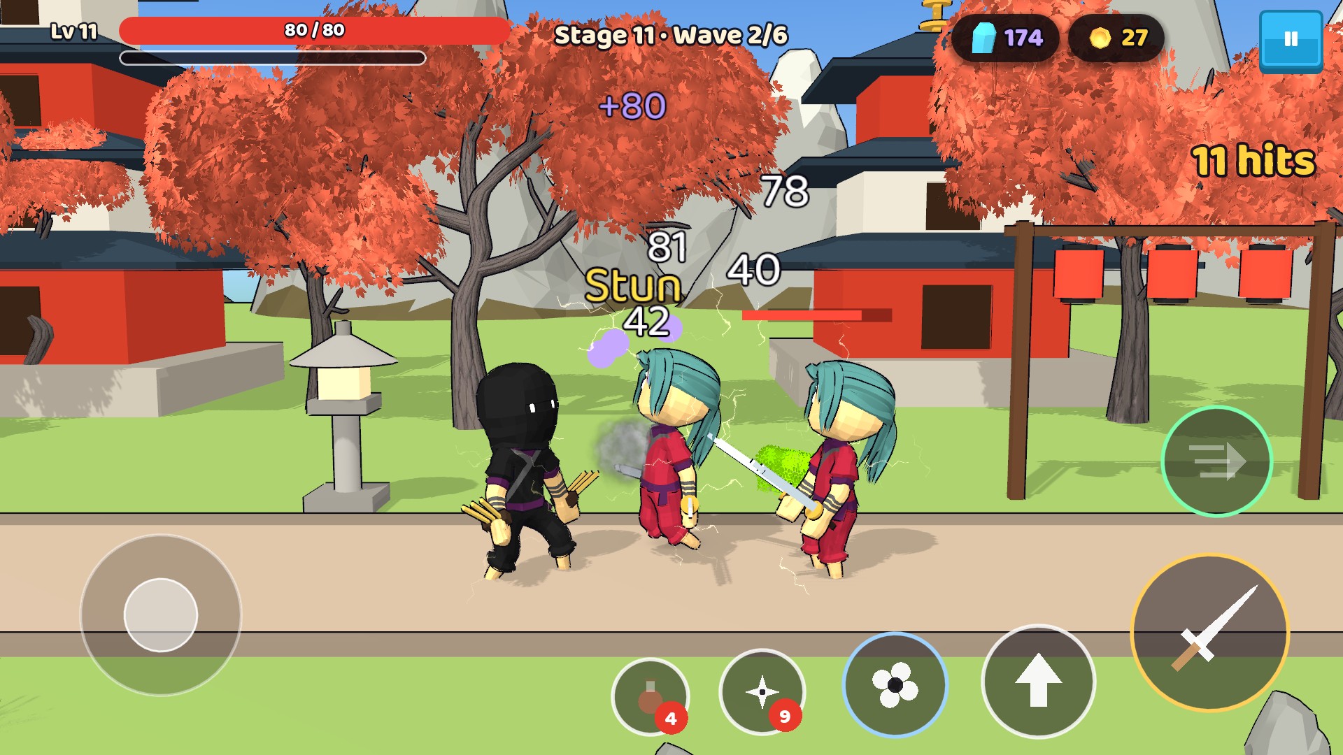 Ninja Blade: Samurai Road — Capturas de pantalla 2