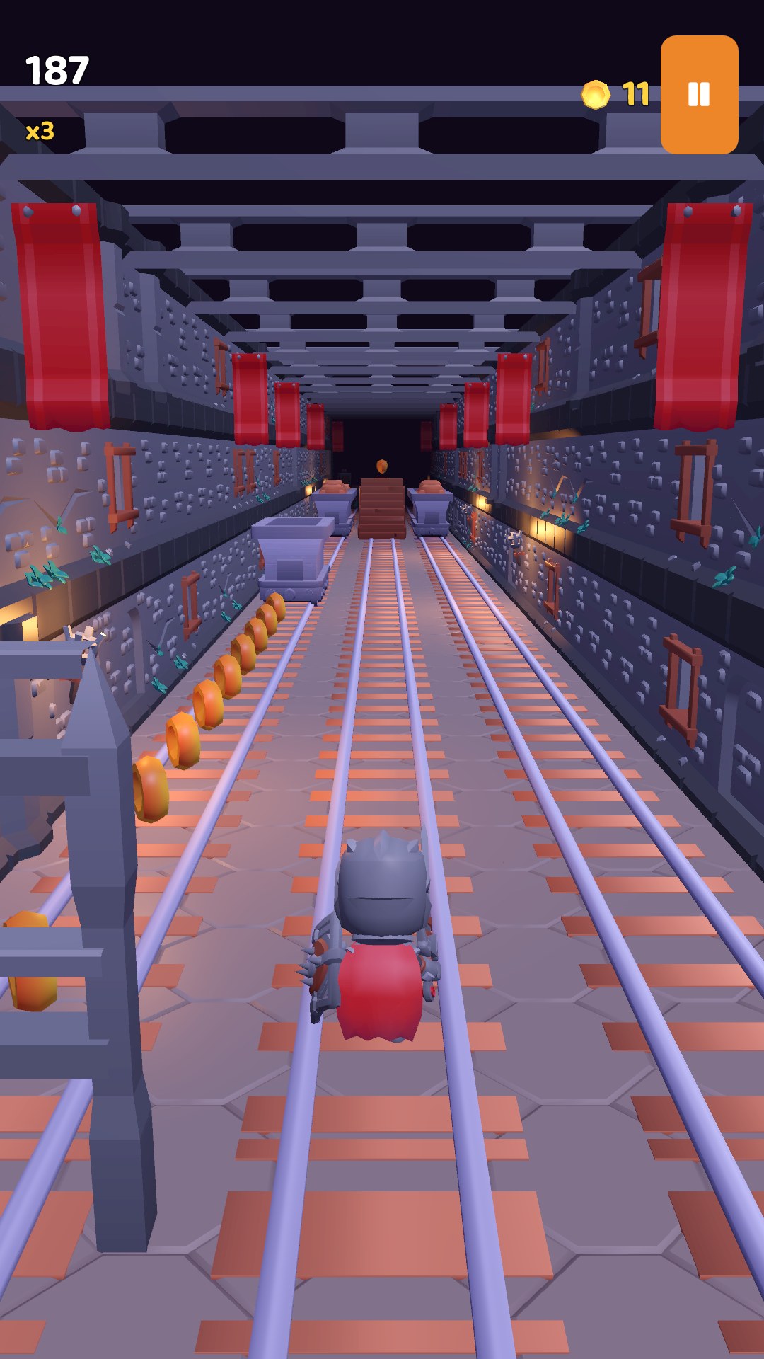Rail Rush: Dungeon Run — Screenshots 1